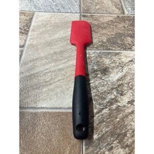 GoodCook Red Silicone Spatula Black Ergonomic Handle Heat Resistant 11 inch 144A